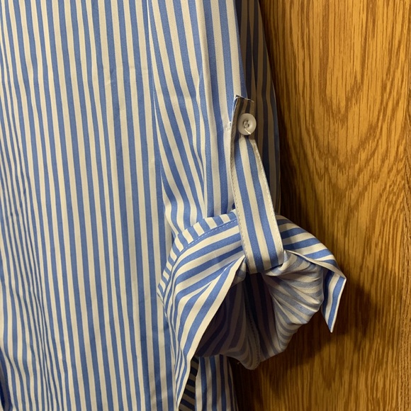 Women’s long sleeve blouse with optional three quarter length - Picture 2 of 3